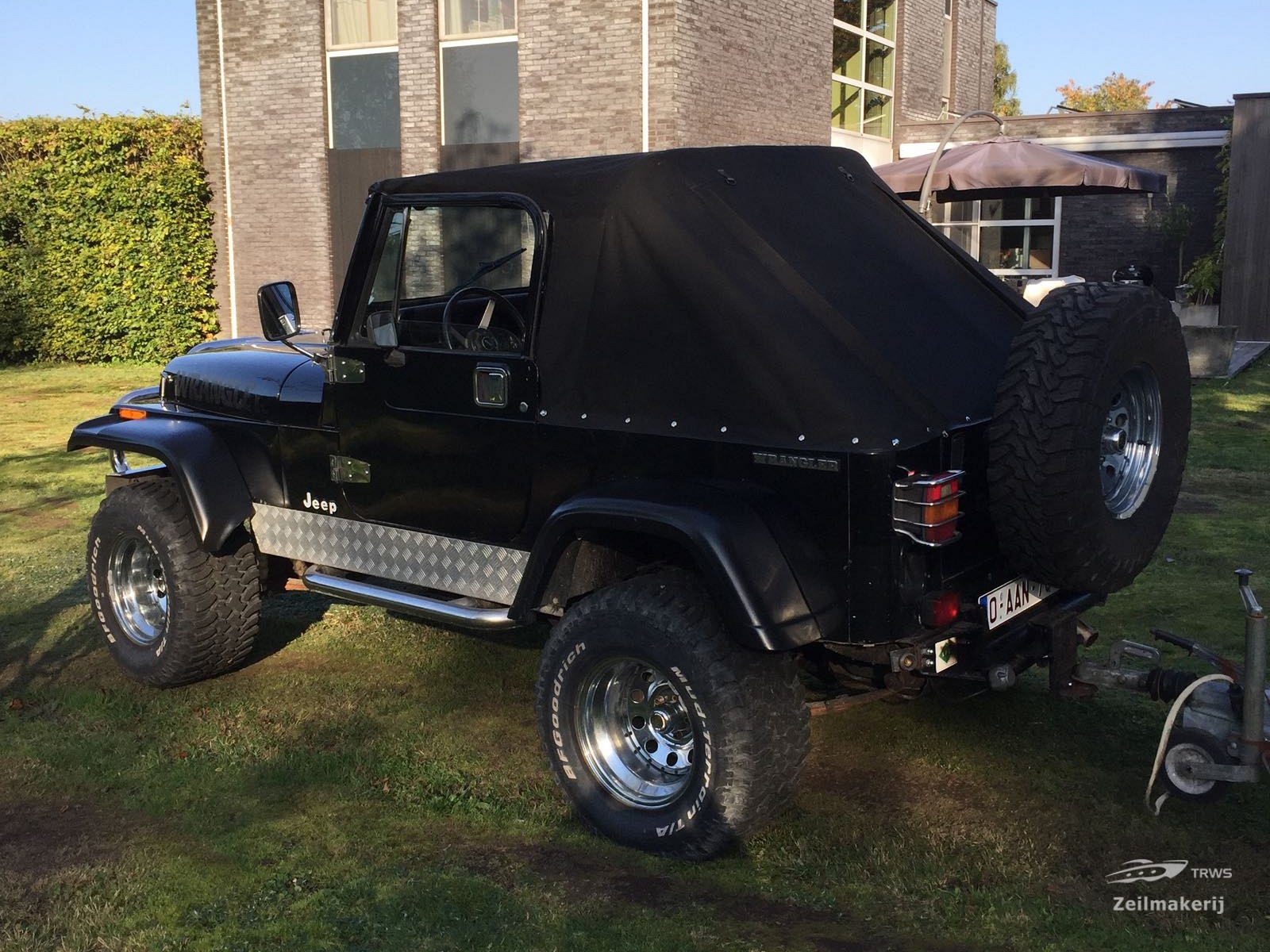 Cover voor Jeep door Zeilmakerij TRWS uit Arendonk