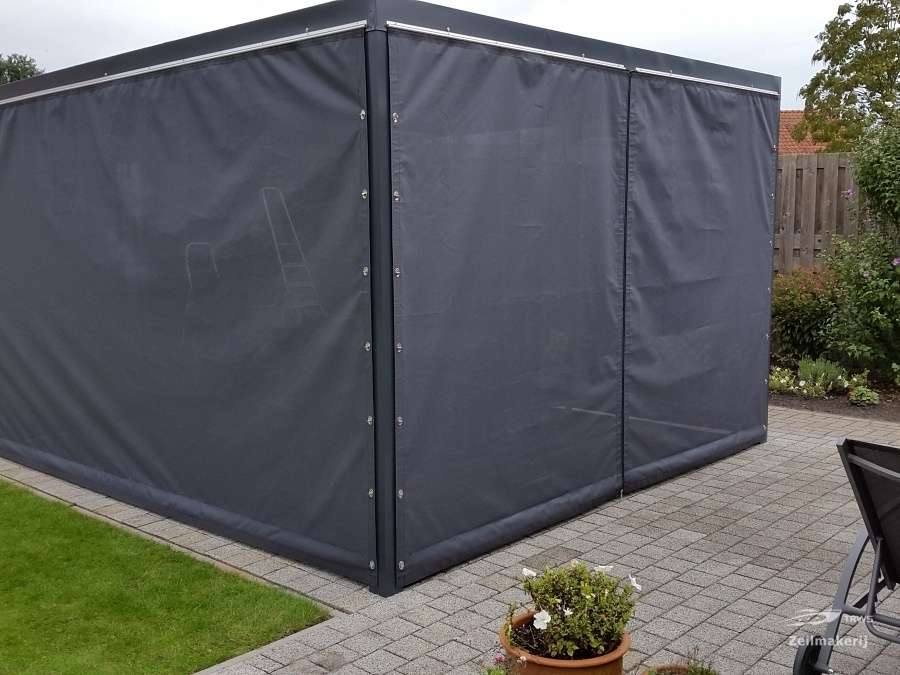 Zonnewerende Zeilen Tuinkamer door Zeilmakerij TRWS uit Arendonk